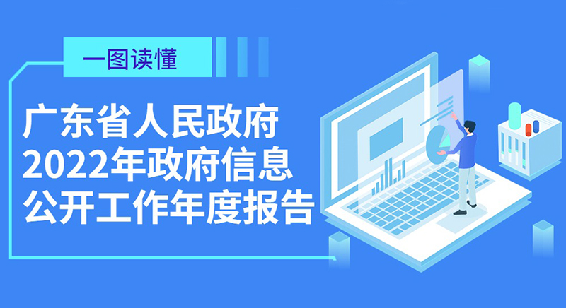 一图读懂广东省人民政府2022年政府信息公开工作年度报告